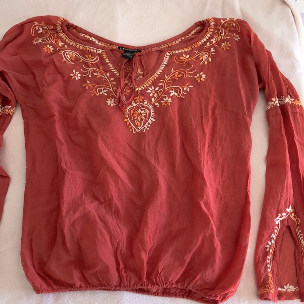 Lucky brand tunic size XS